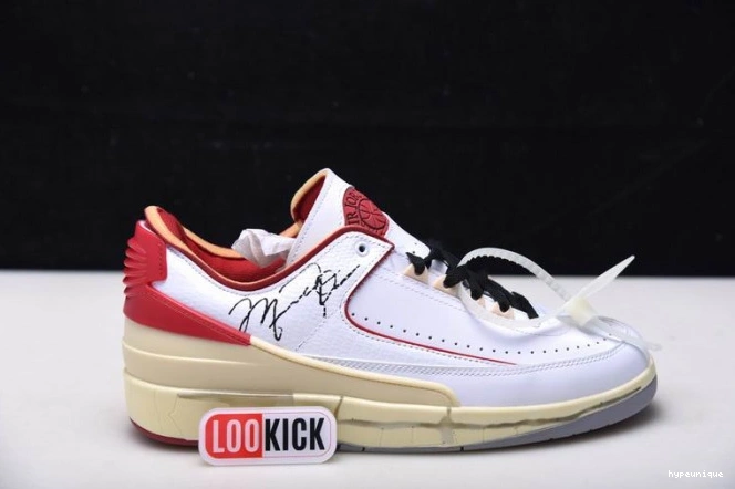 HYPE Red DJ4375-106 White 2 SP Retro Jordan Off-White Low 0728